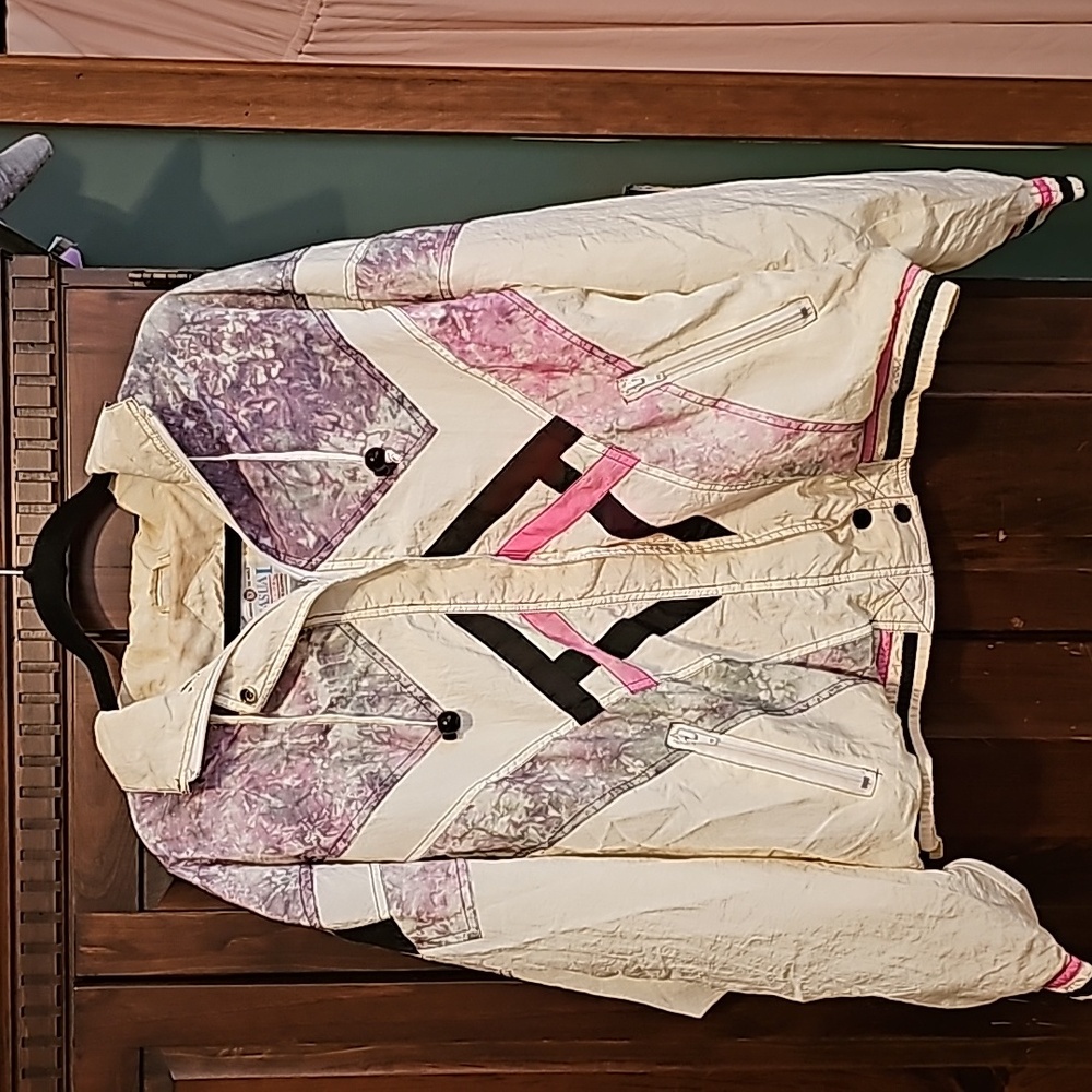 VTG Casual Club rain jacket size large